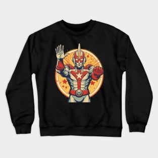 Respect Your Ultraman Retro Propaganda Style Crewneck Sweatshirt